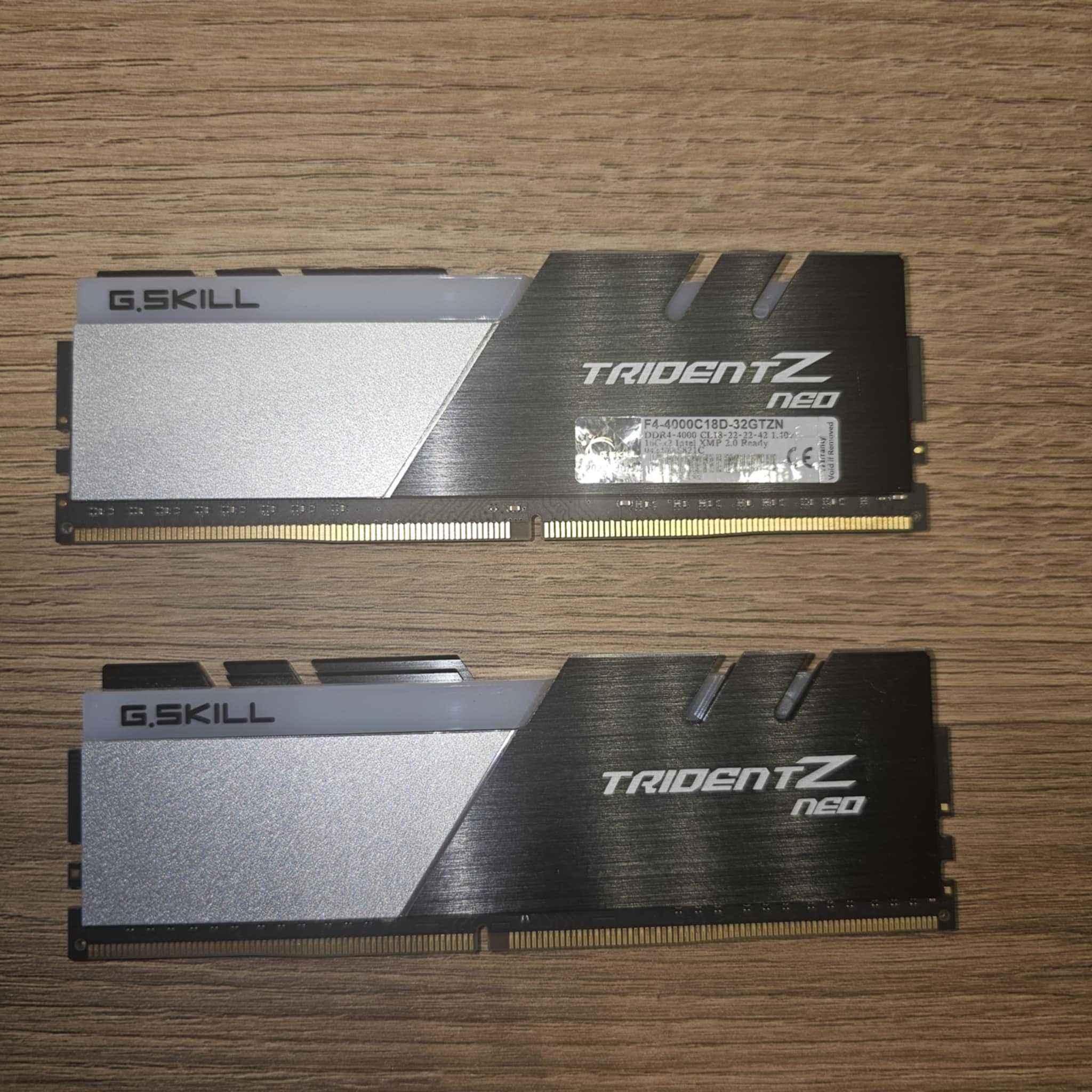Pamięć RAM G.Skill Trident Z Neo DDR4 32GB 4000Mhz CL18 FV 23%