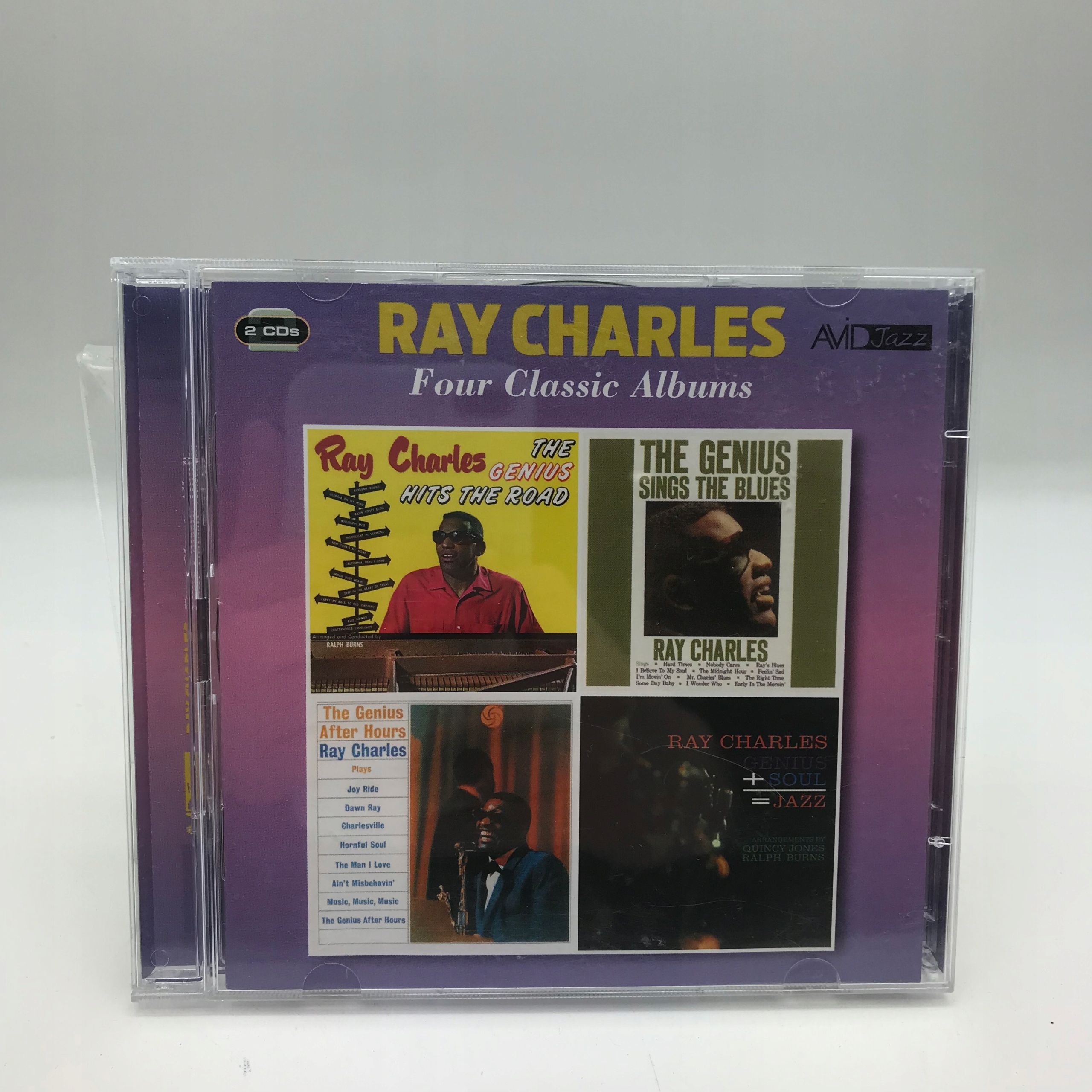 cd - ray charles - four classic albums