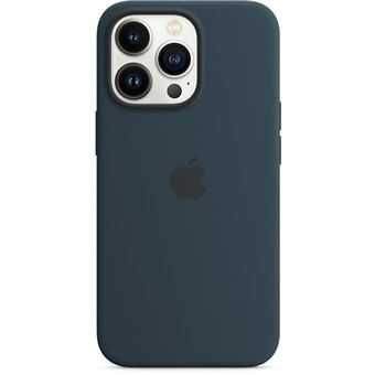 Capa em Silicone Apple com MagSafe para iPhone 13 PRO - Azul Abissal