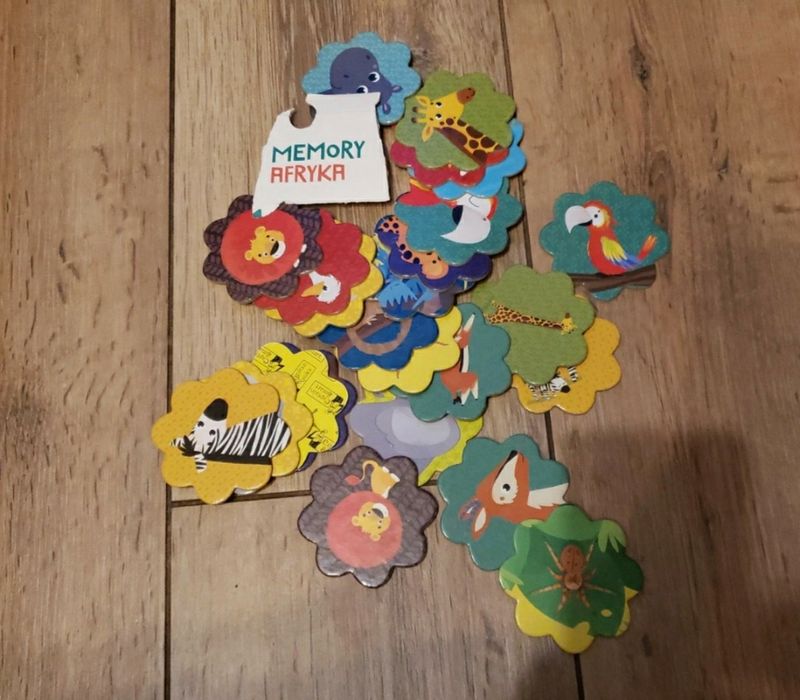 Memory dla dzieci Afryka