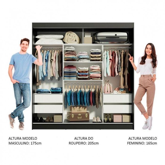 Vendo 2 roupeiros juntos ou separados