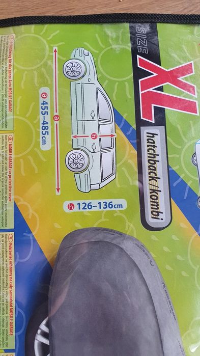 Pokrowiec ochrony na cały samochód hatchback/kombi
