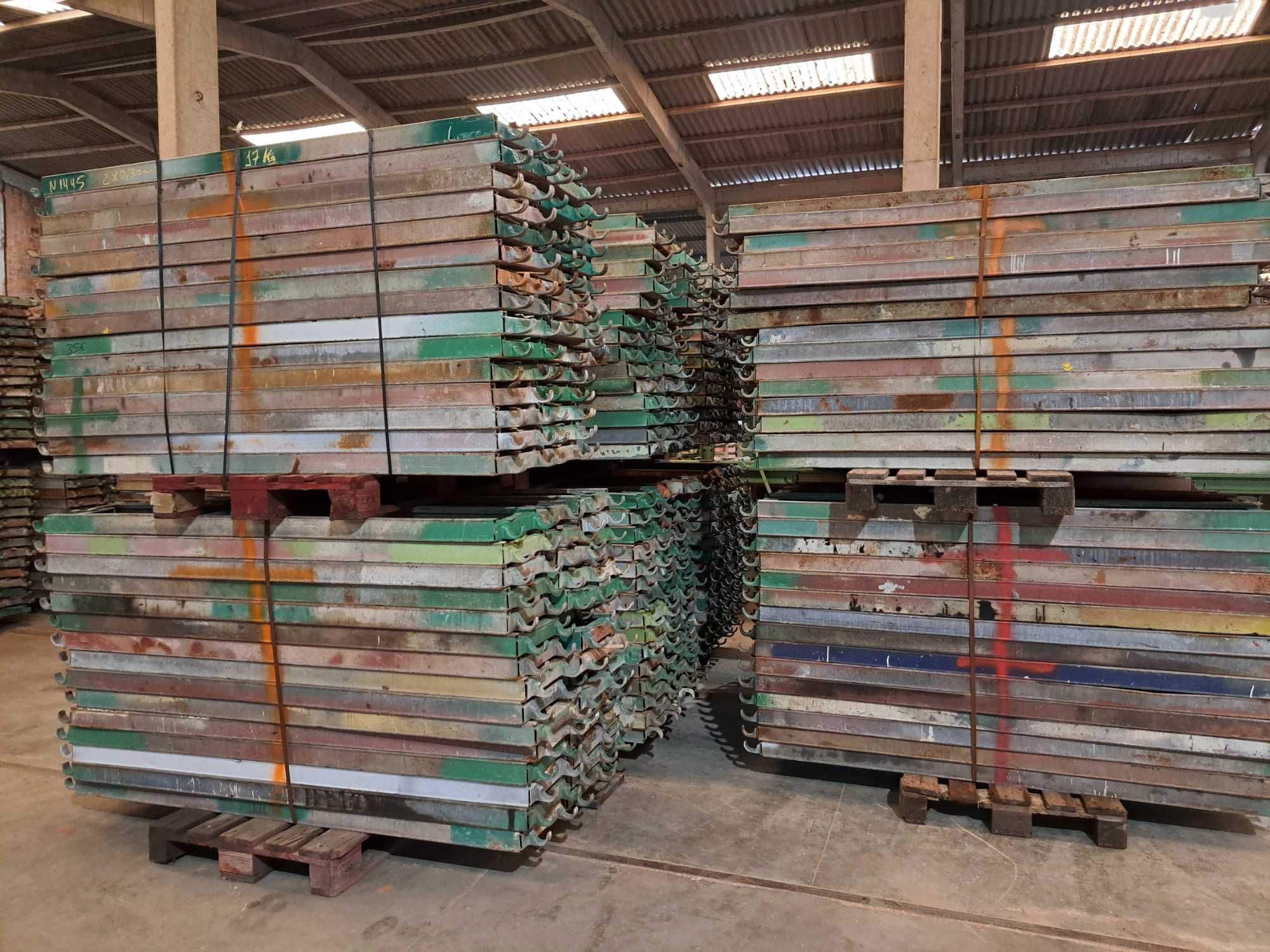 Pranchas de andaime modular Plettac Contur de 2,5 metros