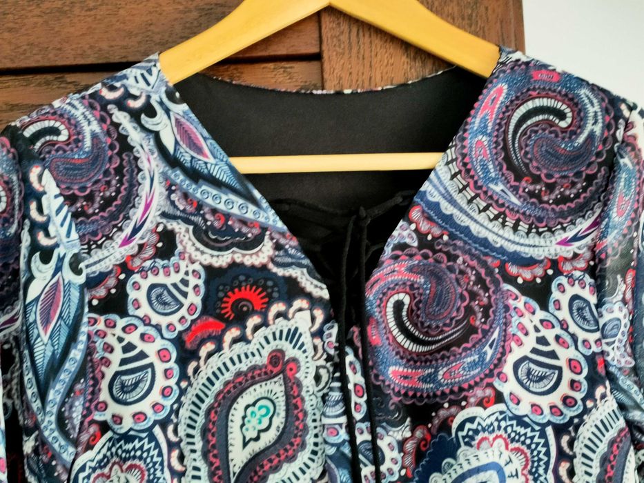 Sukienka 36/S we wzory