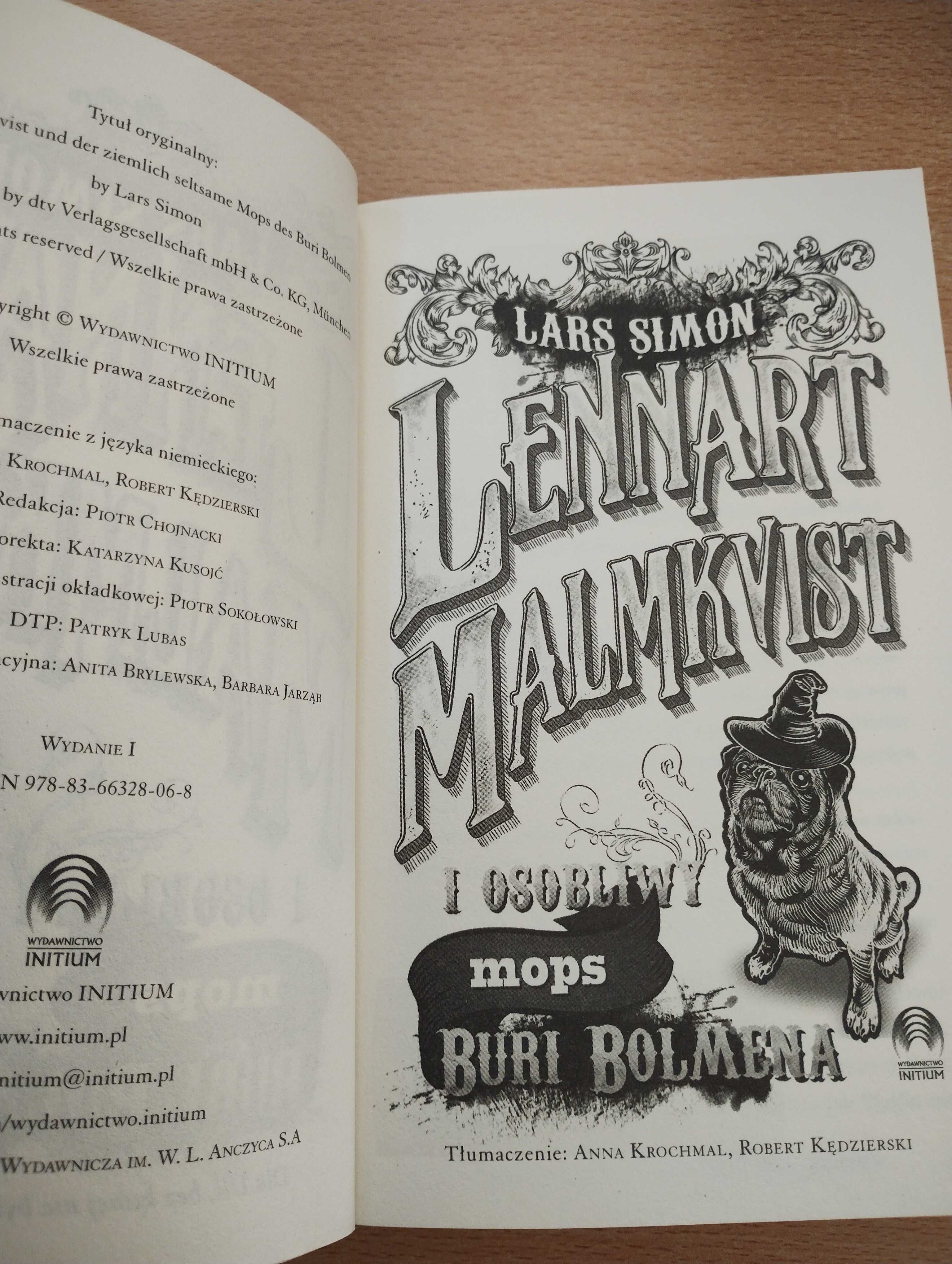 Lars Simon - Lennart Malmkvist i osobliwy mops Buri Bolmena