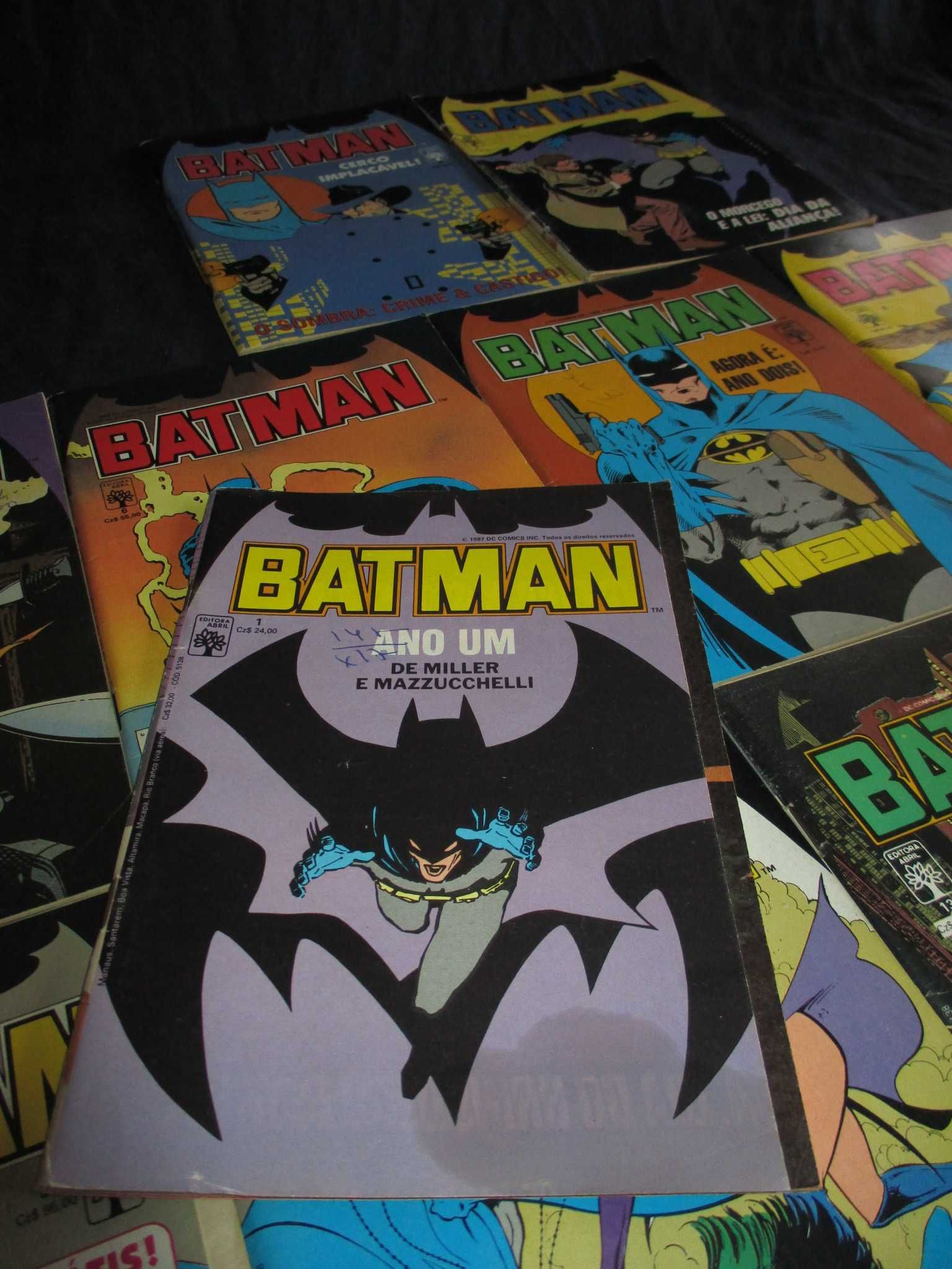 Livros BD Batman 2ª Série Abril DC Comics 1987