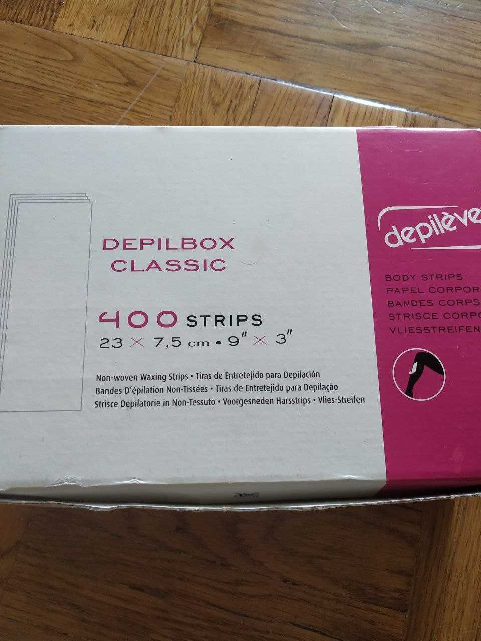 Полоски для депиляции в коробке Depilbox