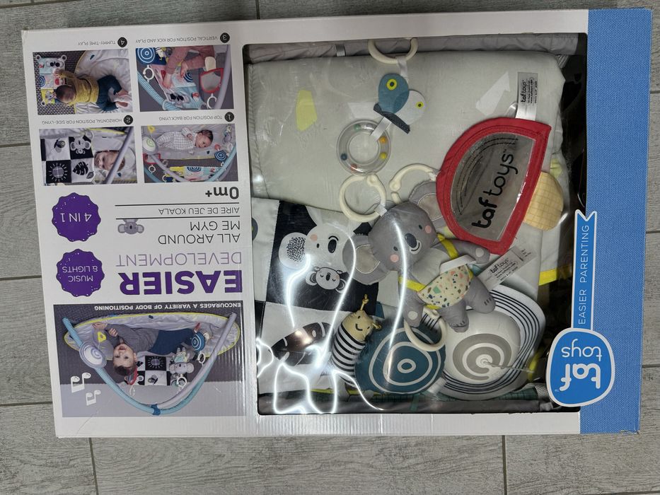 Развивающий коврик Taf Toys, детский развивающий коврик, детский коври