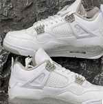 Jordan Air Jordan 4 retro "tech white”  37.5