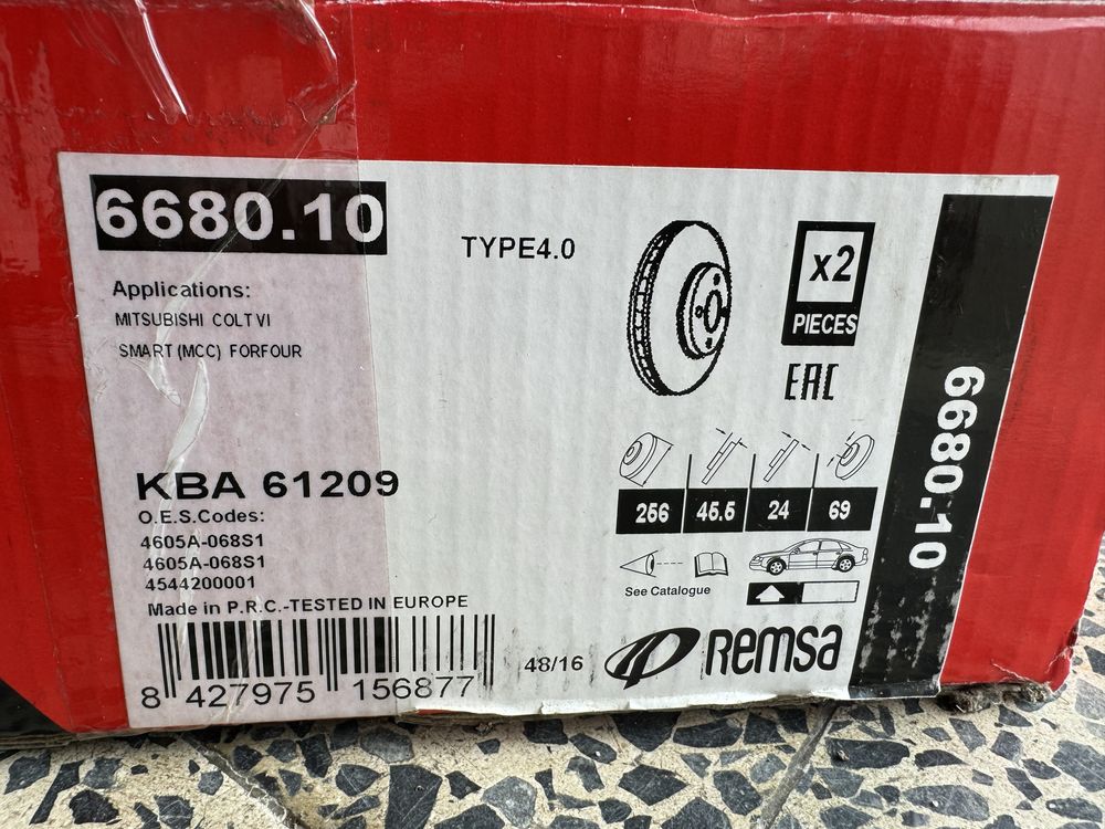 Discos Remsa 6680.10