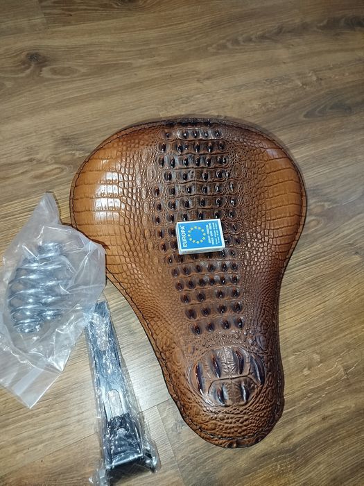 Siedzenie bobber, siodło, skóra, bobber,easyrider