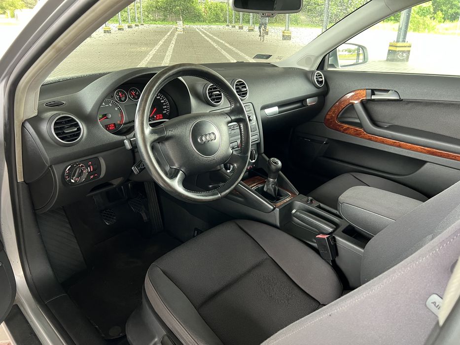 Audi A3 8p 2.0fsi, 150km, Bose, 2003r, tempomat, 3d, xenon, 6 biegów