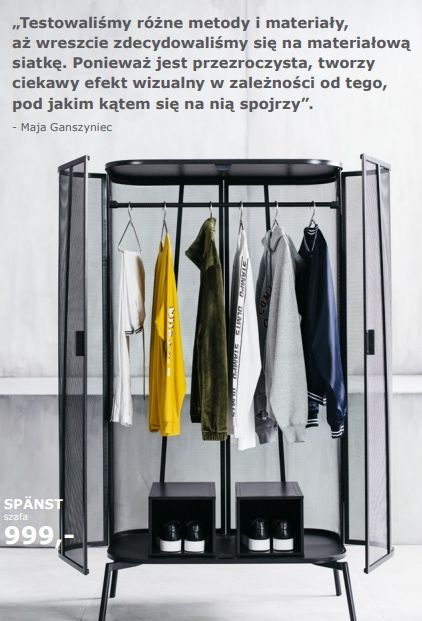 Szafa Ikea SPANST limitowana kolekcja