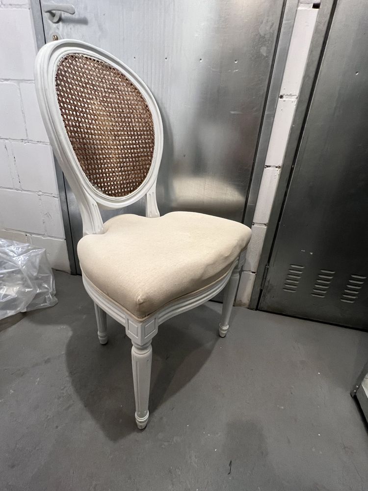 Krzeslo w stylu prowansalskim do renowacji