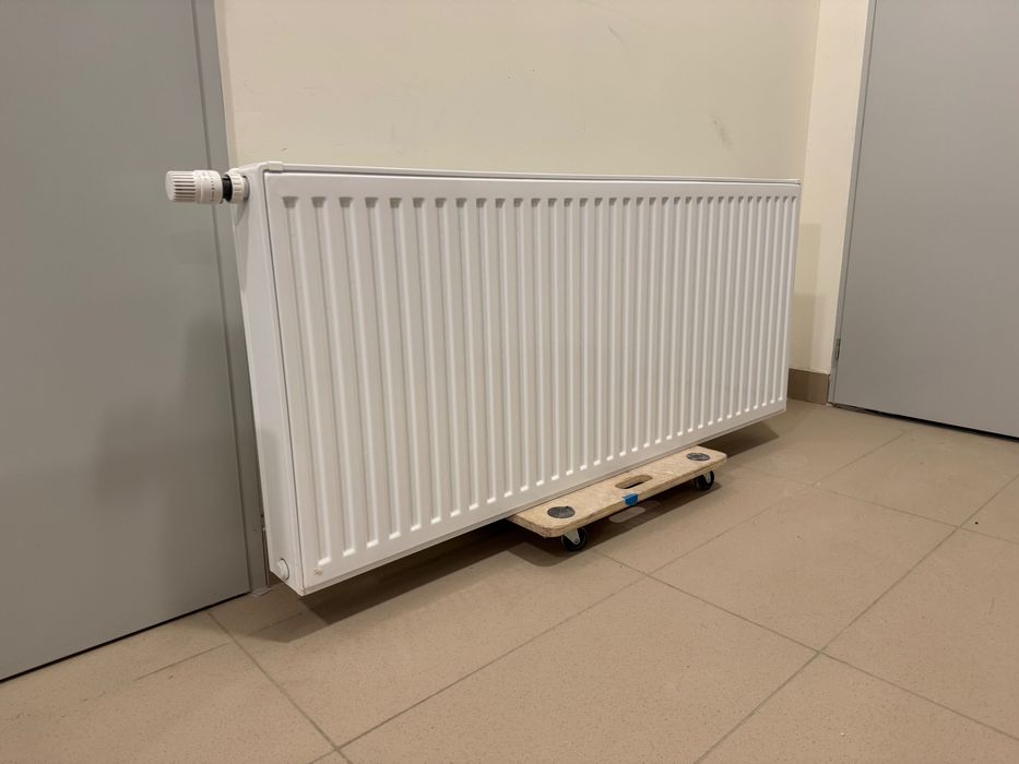 Grzejniki płytowe Purmo / Bosch + głowice termostatyczne