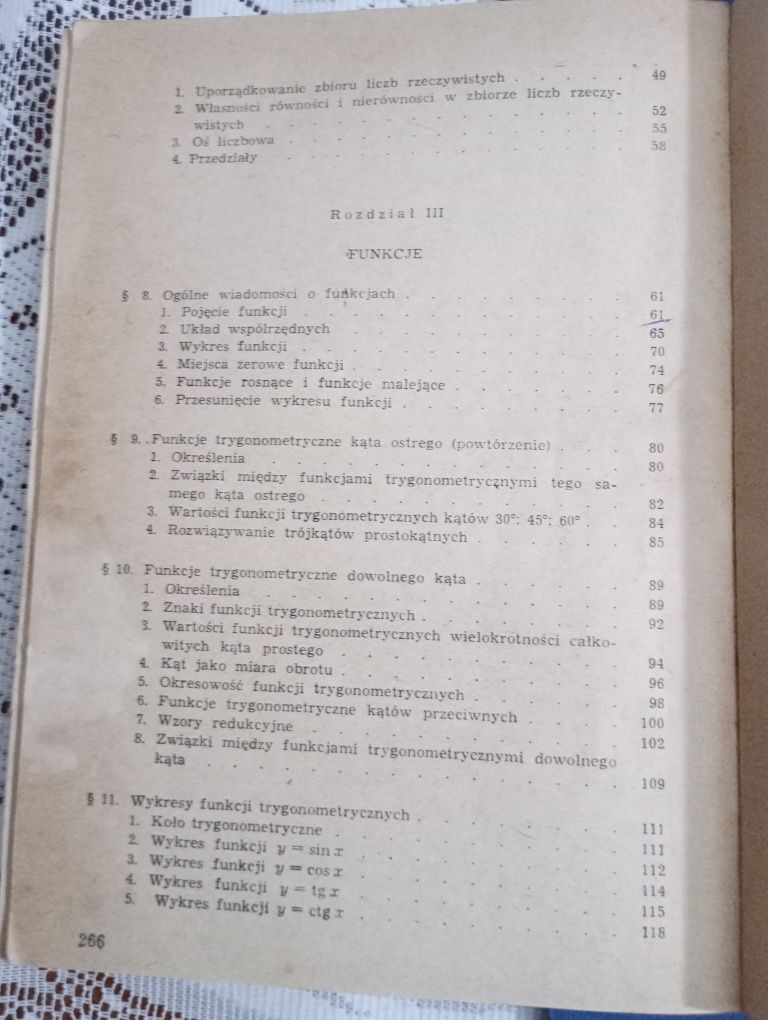 Matematyka - Algebra dla szkół zasadniczych