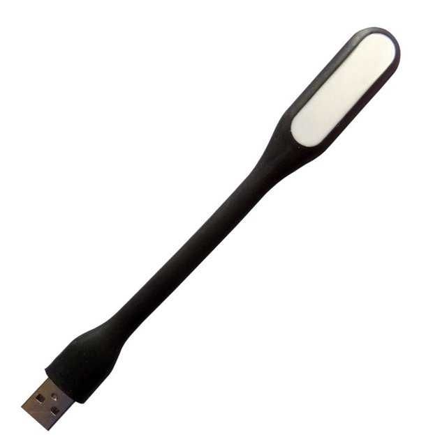 Lampka LED USB do Laptopa elastyczna czarna