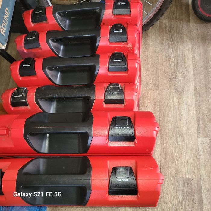 HILTI кейси та пістолети