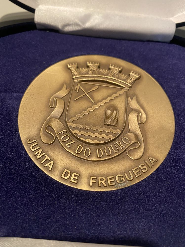 Medalhão de 80mm Junta Freguesia Foz do Douro