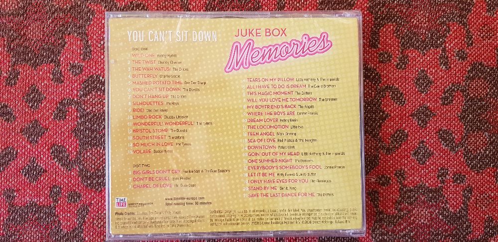 Płyty CD Juke Memories Box - You Can't Sit Down 2 płyty