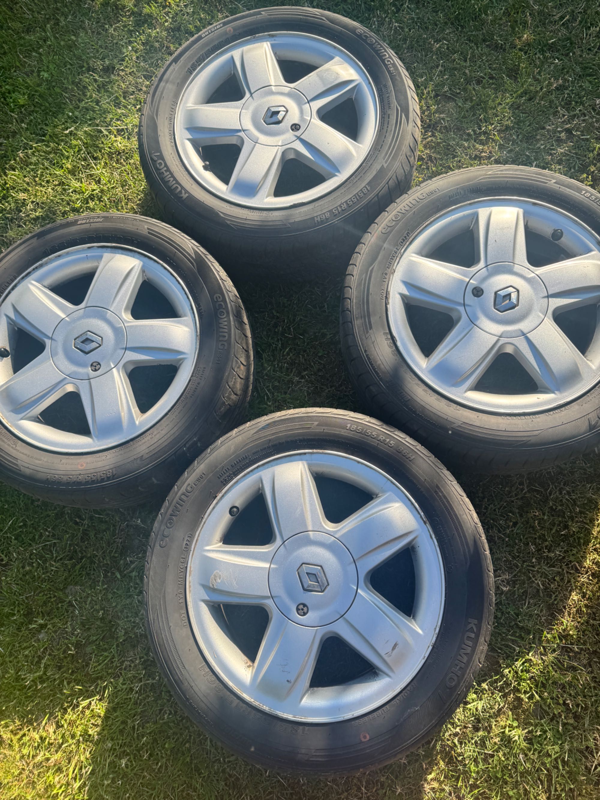 Alufelgi clio r15 + opony