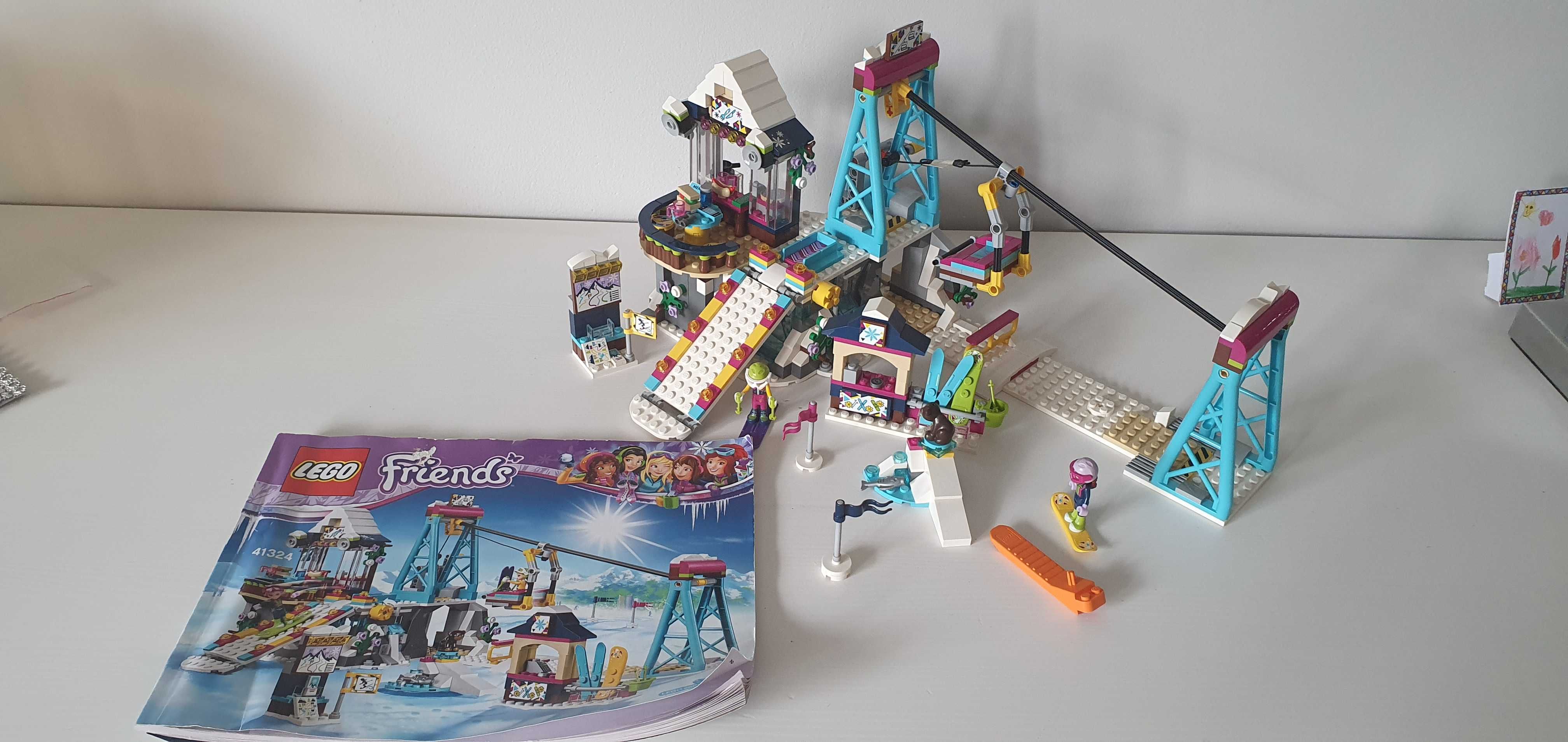 LEGO Friends 41324 Wyciąg narciarski w zimowym kurorcie Z INSTRUKCJA