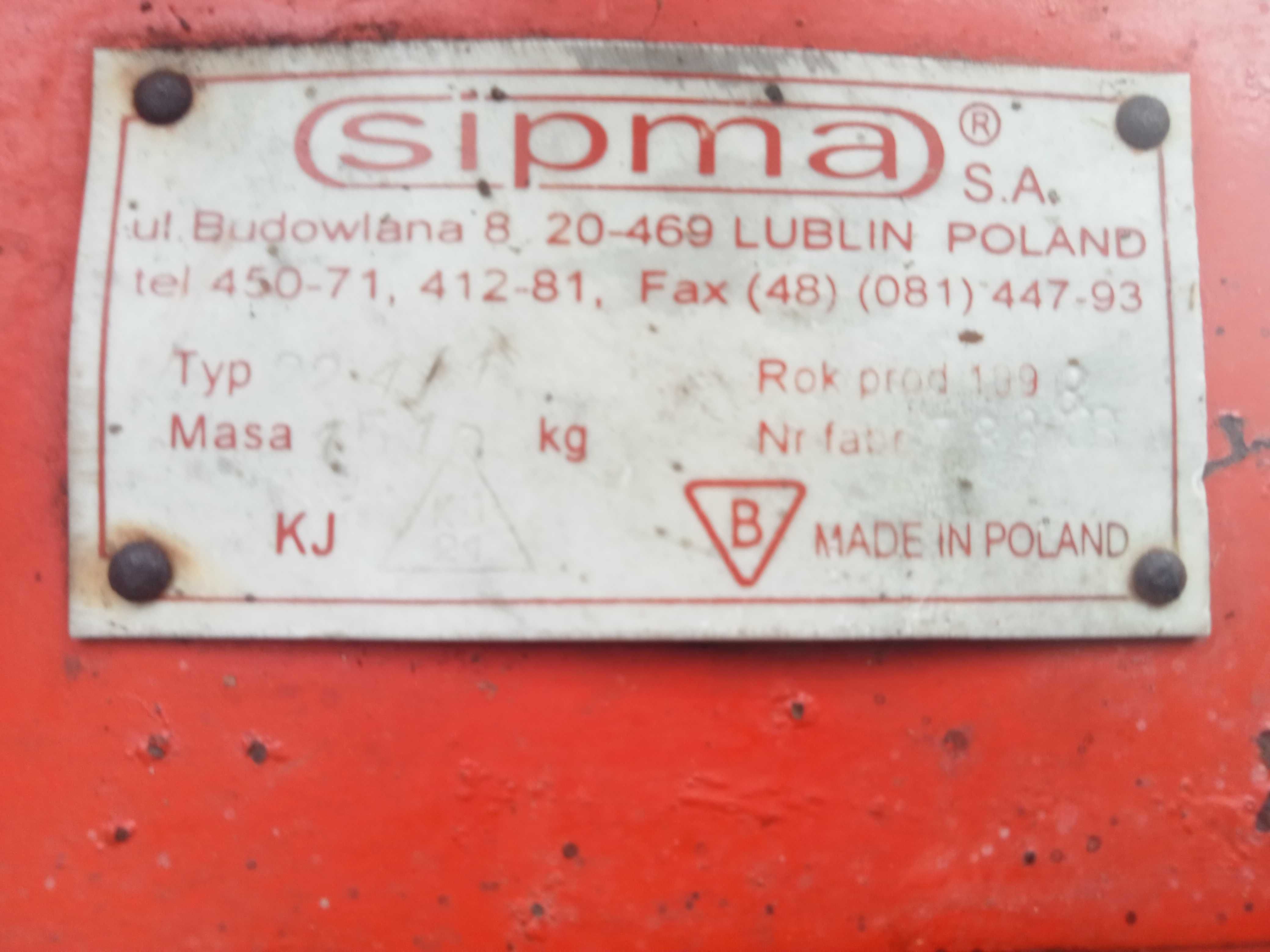Prasa SIPMA Z-224/1 1998r