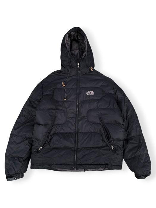 Kurtka Puchowa The North face z kapturem Puffer Jacket TNF 500 750