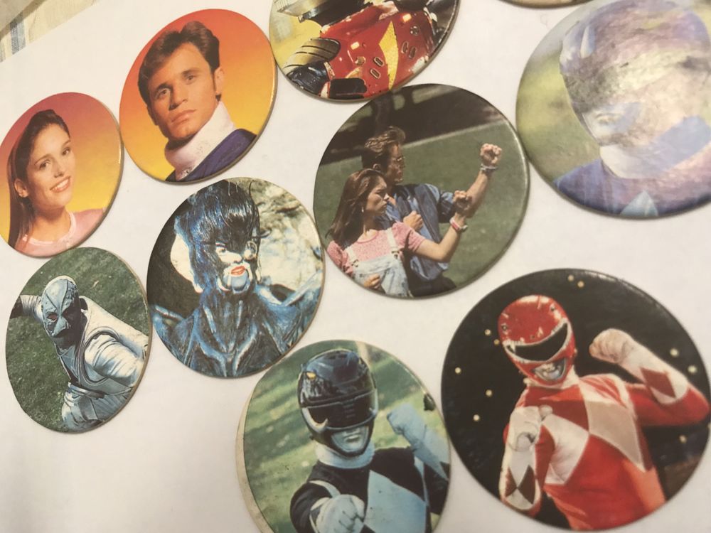 Power Rangers - Tazos 1995