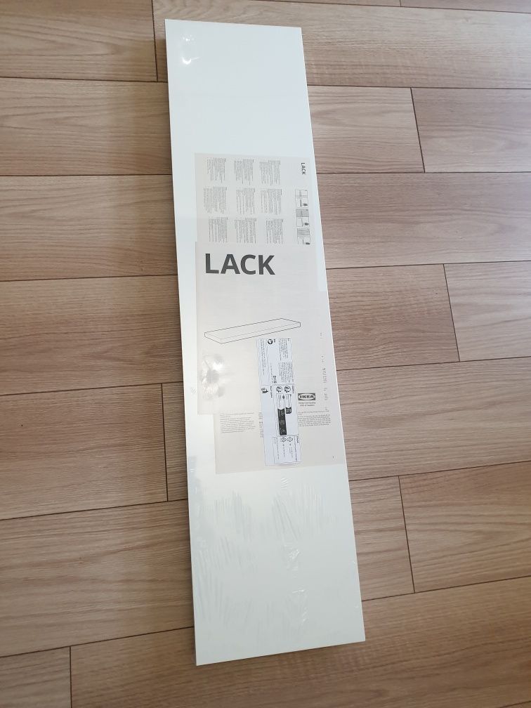 Półka ścienna IKEA, biały, 110x26 cm