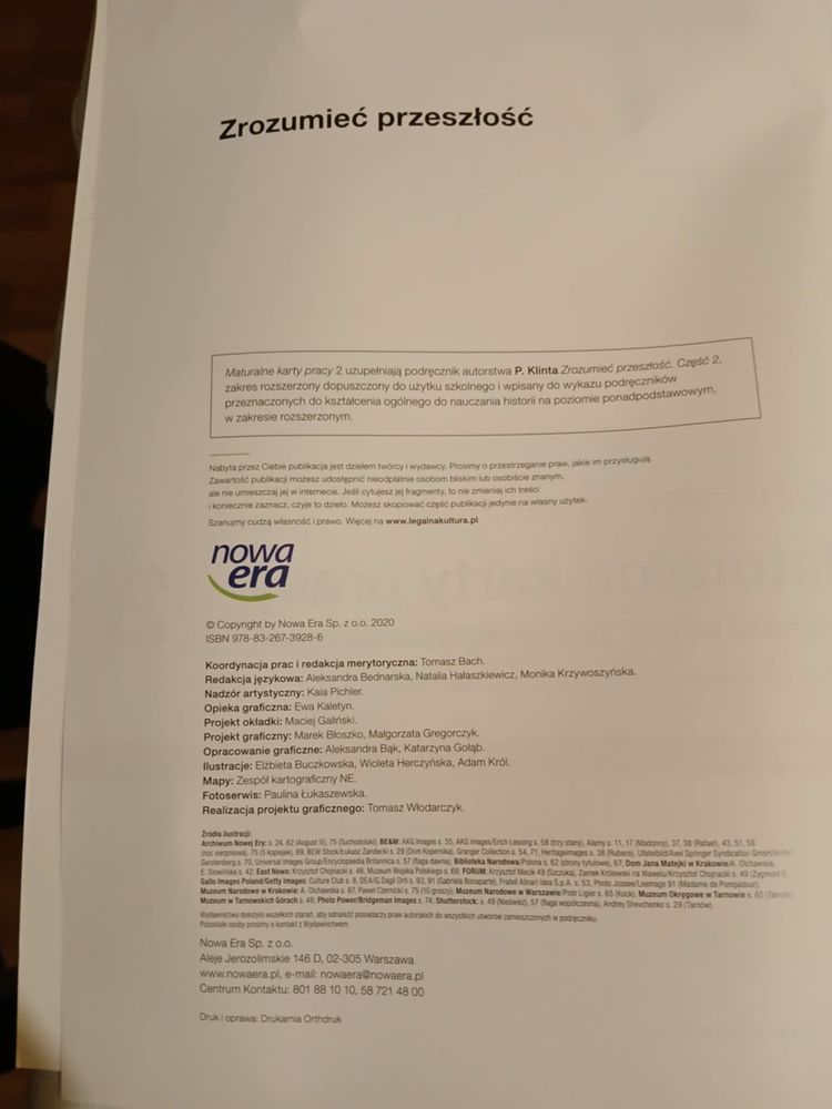 Zrozumieć przeszłość 2 Maturalne karty pracy
