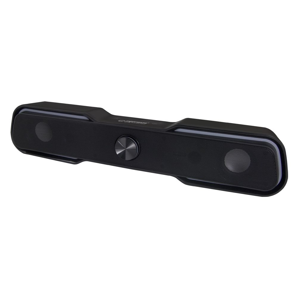 Głośnik soundbar podświetlany Esperanza APALA USB LED do komputera
