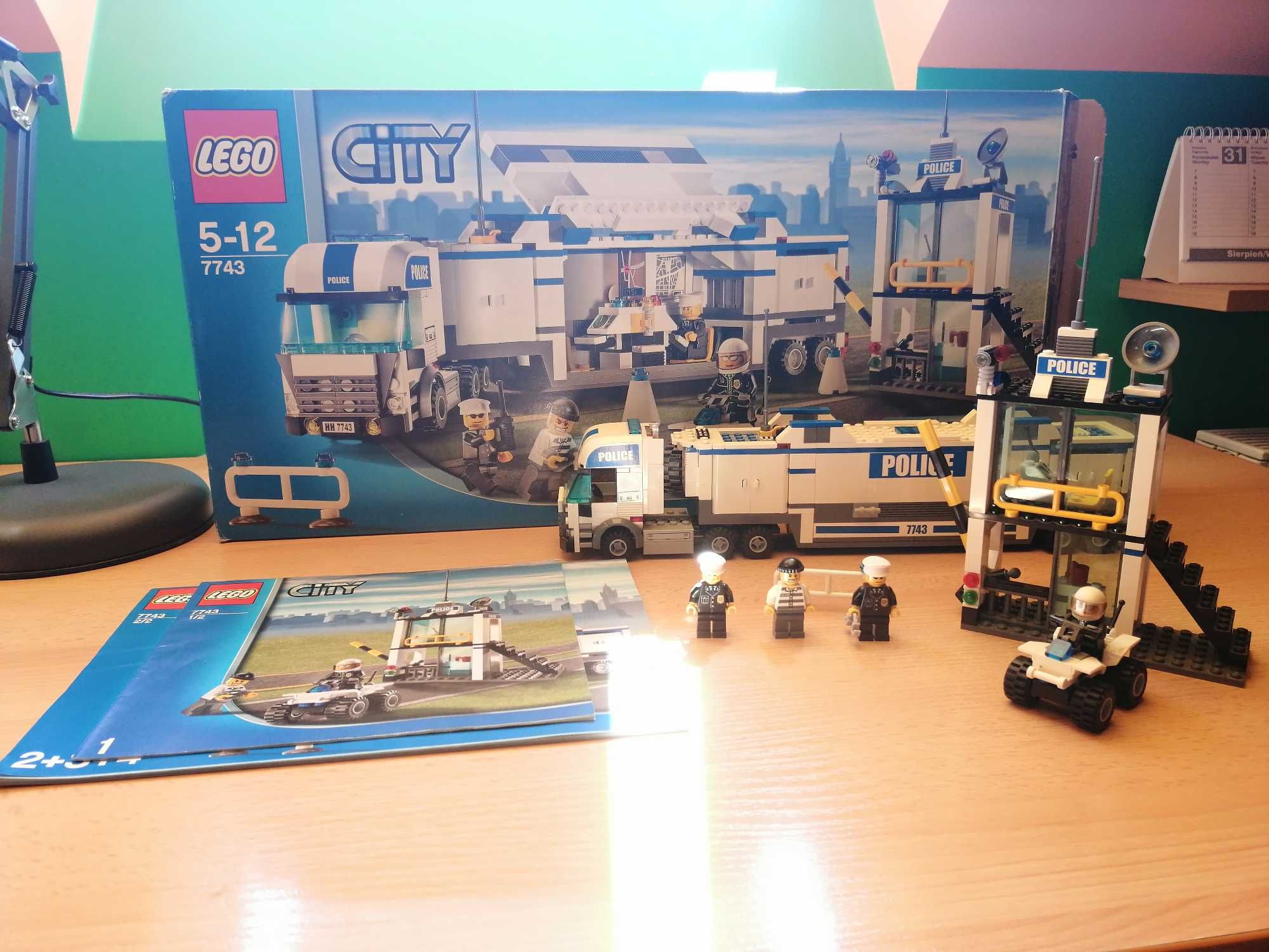 LEGO City 7743 Centrum dowodzenia policji