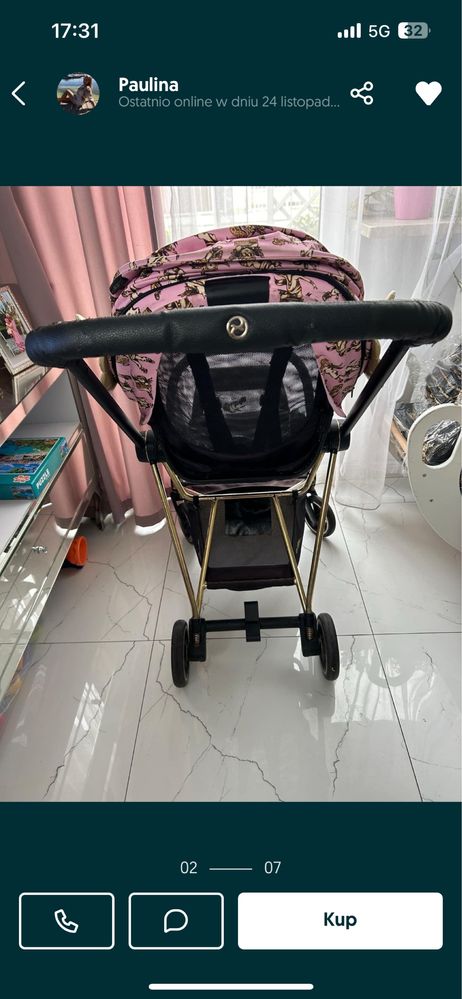 Wózek Cybex mios 2.0 jeremy scott