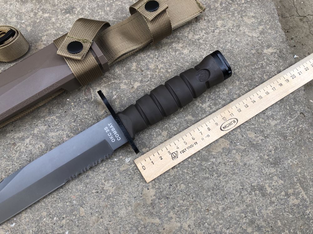 Штык нож OKC Ontario 3S Bayonet Combat, Тактический нож М9 код 84