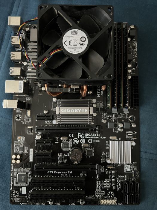 Материнская плата gigabyte ga-970a-ds3p