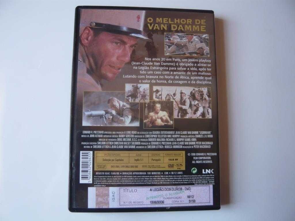 Filme DVD "Legião dos Duros"- Van Damme