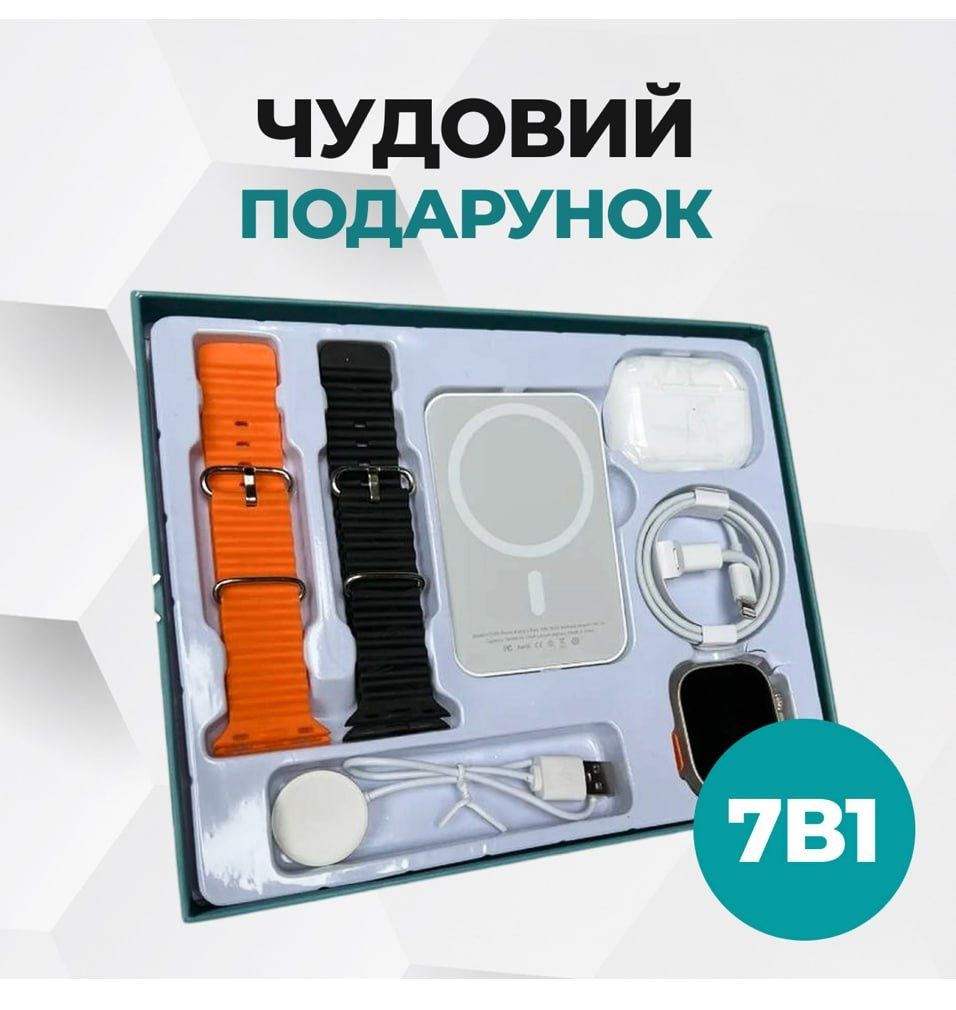 Комплект подарунковий смарт-годинник RM22
