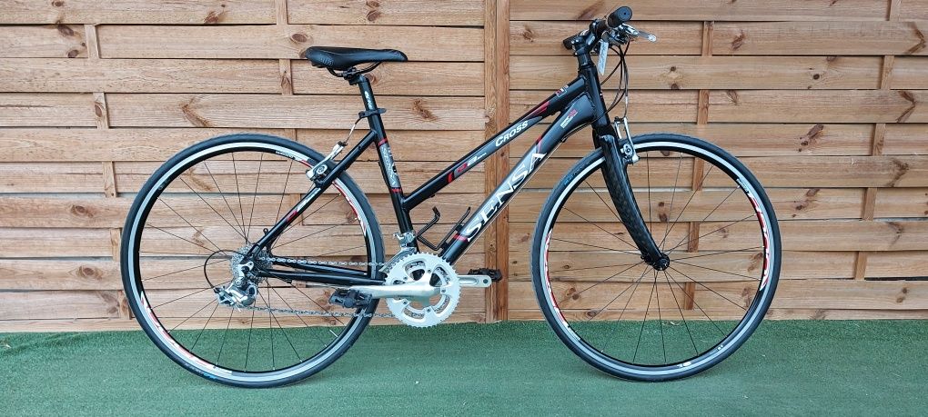 Szosowa Sensa, Damka, Shimano 105 2x10, Widelec Karbon, Fitness, 28"