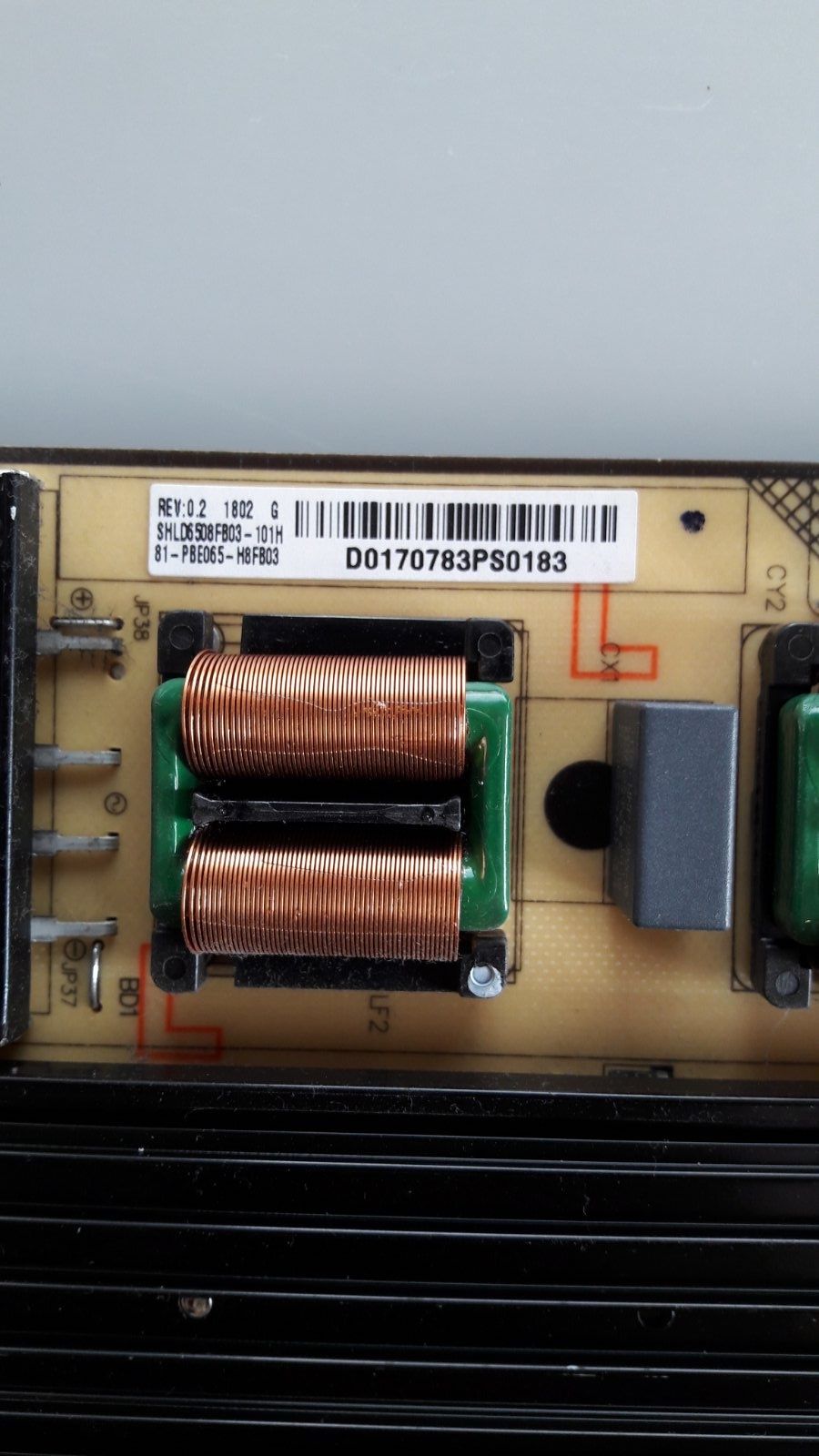 SHLD6508F-101H  (81-PBE065-H8FB03)  DLBL388 REV:0.2