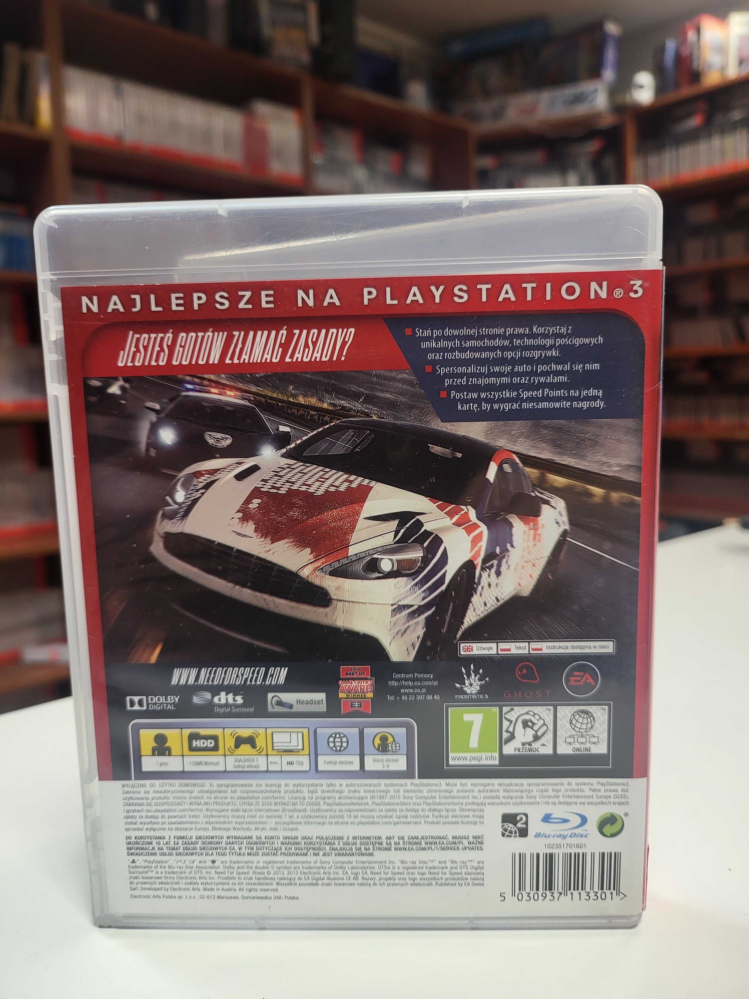 Need for Speed Rivals Sony PlayStation 3 (PS3) PL SklepRetroWWA