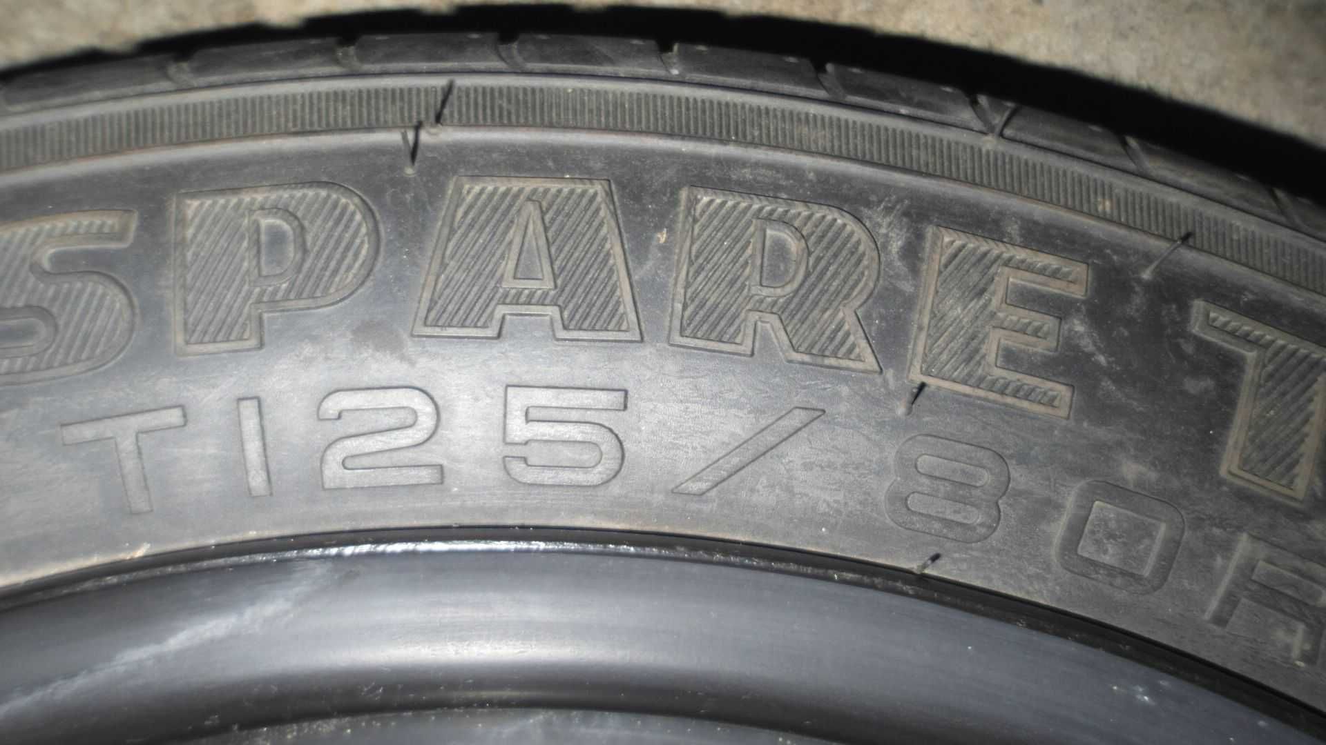 Запасное колесо докатка Ford T 125/80 R 16  97M