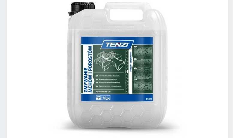 Tenzi ZMYWANIE MCHÓW POROSTÓW usuwa zielone naloty koncentrat 5L