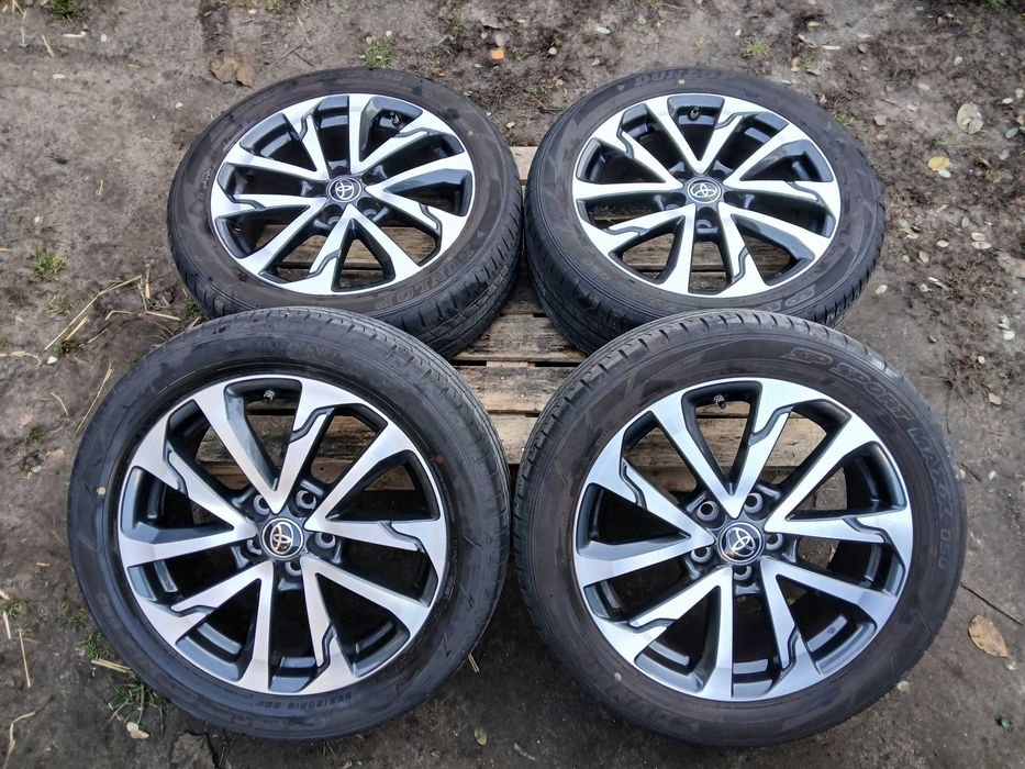 Alufelgi 18 kola lato 22r Toyota 5X114.3 Corolla Cross C-hr Rav4 Verso