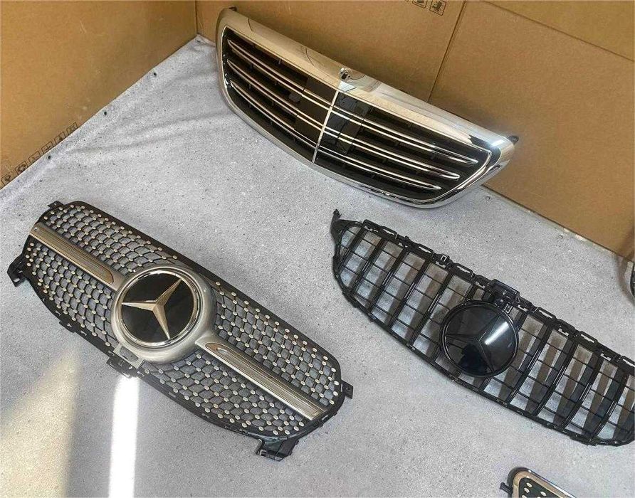 Решетка мерседес, решетки мерс, гриль mercedes, решітка mercedes-benz