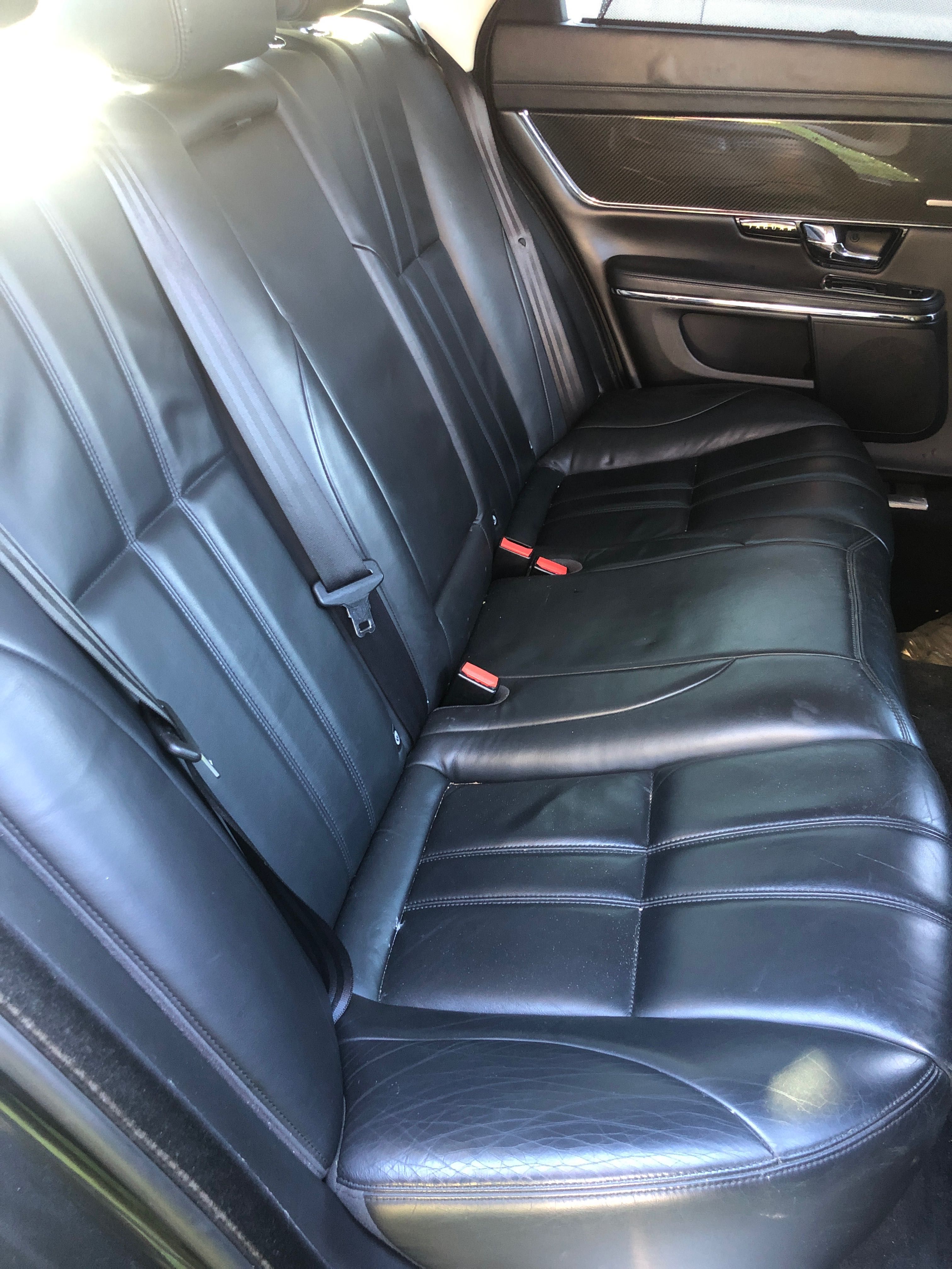 Jaguar xj x351 fotele kanapa skora komplet przod tył