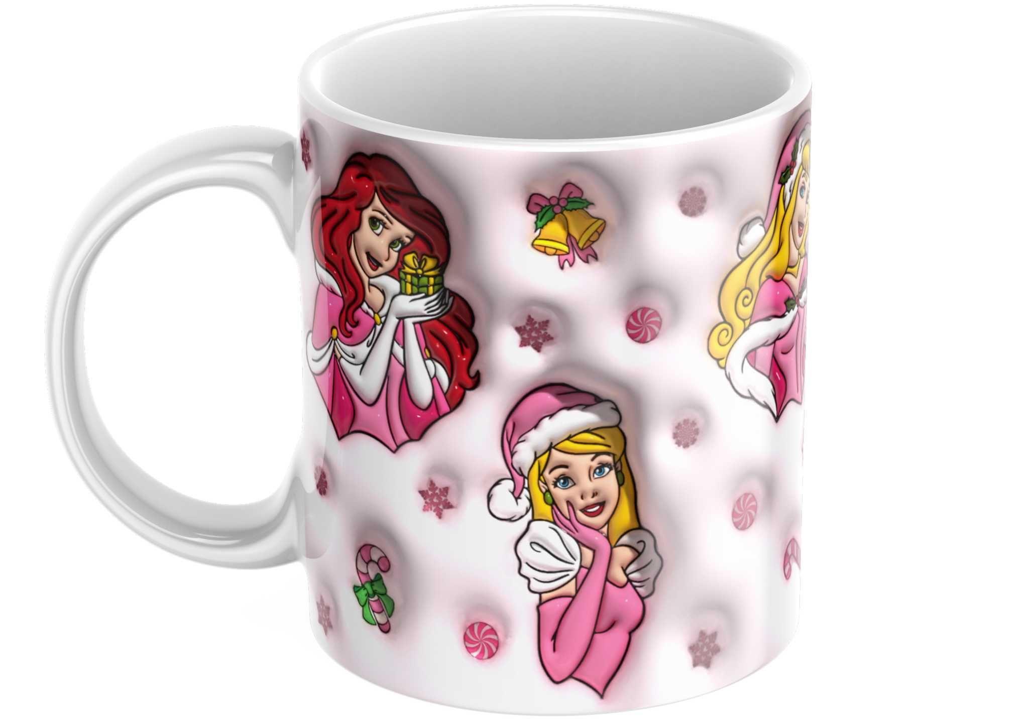Świąteczny Kubek 3D Disney - Idealny Na Prezent - NOWOŚĆ - UPOMINEK