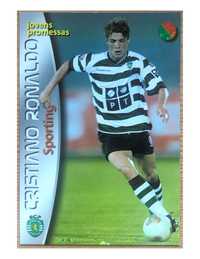 Cristiano Ronaldo 2002/2003 Panini Mega Craques Rookie Card