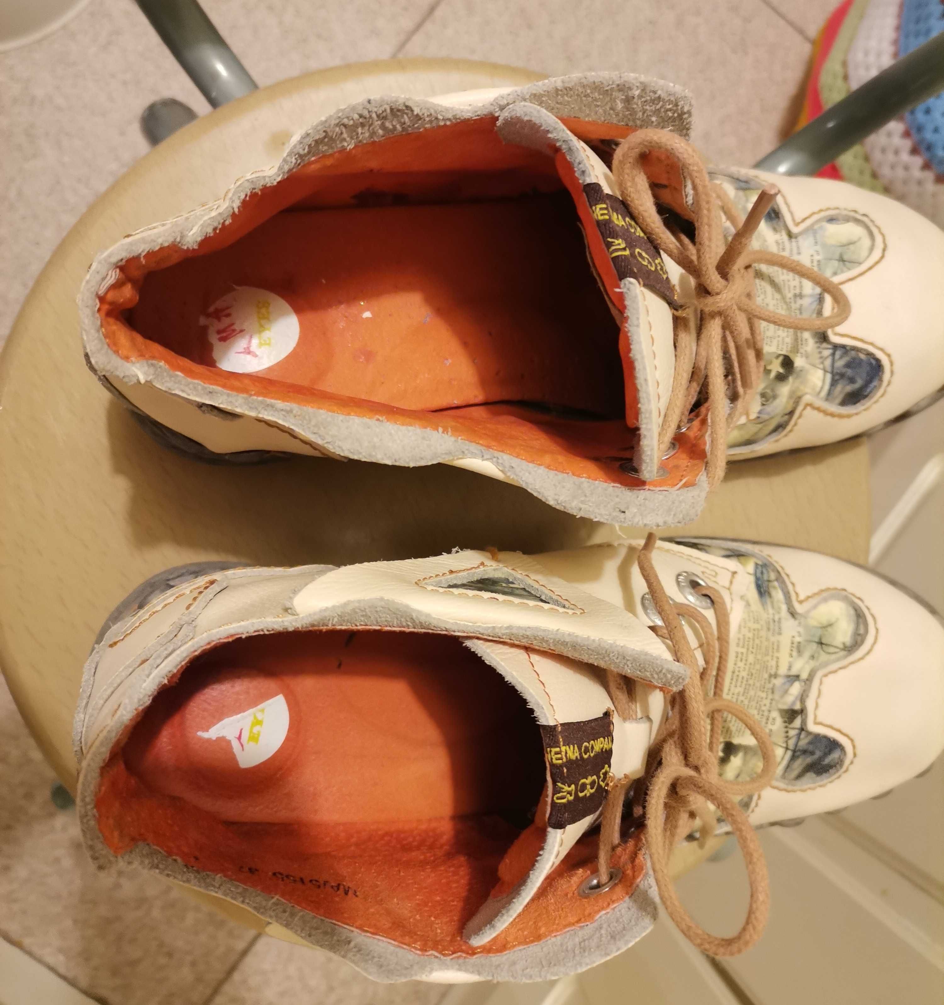 TMA - Buty skórzane damskie