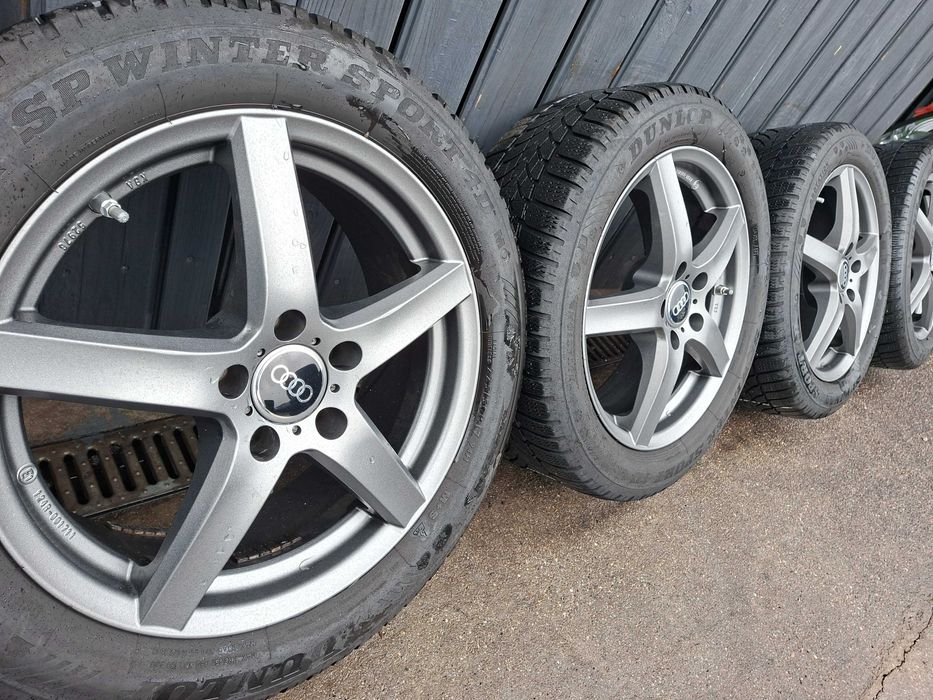 [K44] KOŁA ZIMOWE,ALUFELGI 17'' 5x112 AUDI A4 B7,B8,B9,A6 C6,Mercedes